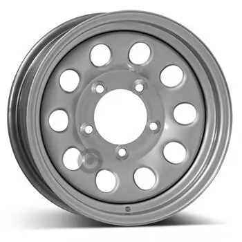 5,5 x 15 ET 5ALCAR STAHLRAD Felge für Suzuki Jimny in silber Must-Have