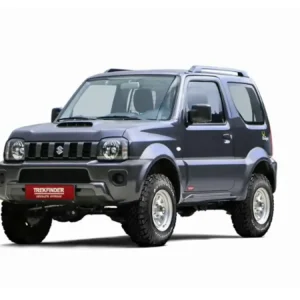 Top-Seller Trekfinder Höherlegungsfahrwerk + 55 mm, einstellbarer Härtegrad, Suzuki Jimny FJ -10/18 inkl. Stahlflexbremsleitungen