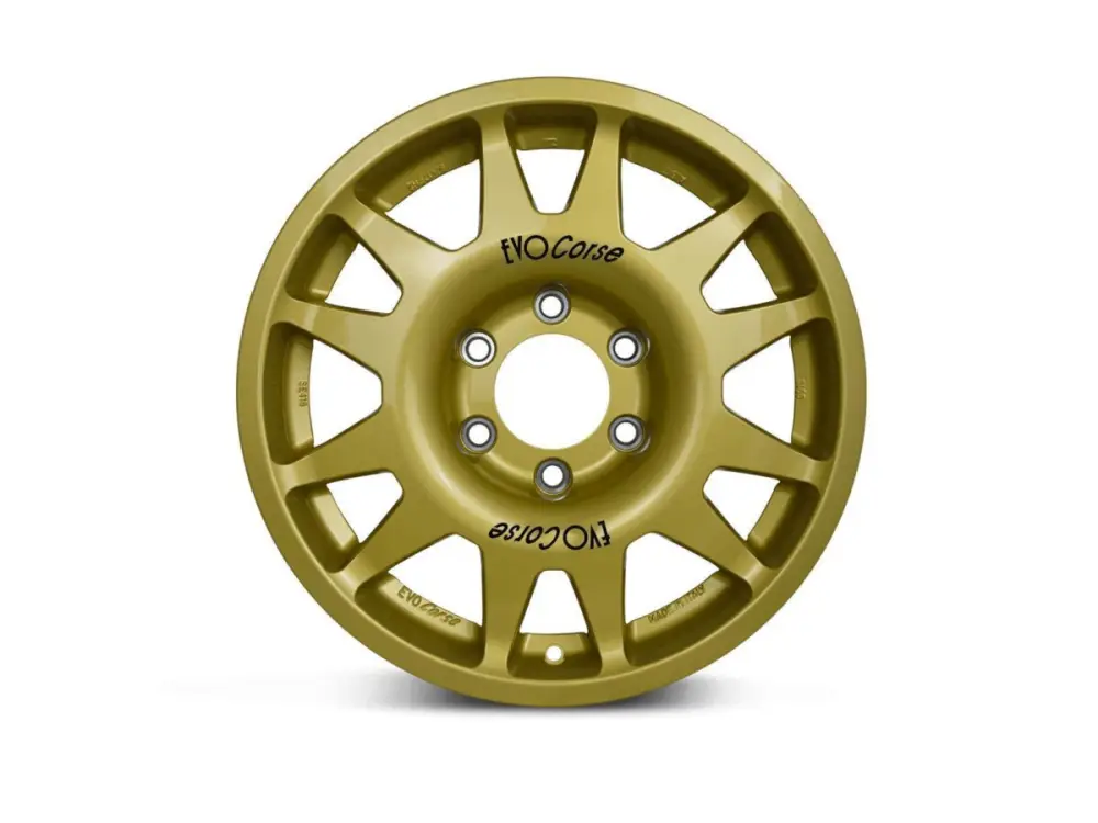 Geprüft EVO Corse DakarZero 8x17" ET 0 für Toyota Land Cruiser J60 1981 - 1989 gold