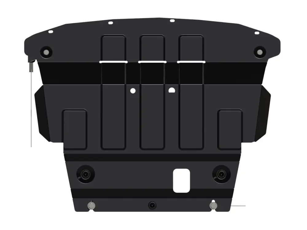 Super-Preis Unterfahrschutz Ford Fiesta VII 2017 - Motor & Getriebe Stahl 2 mm