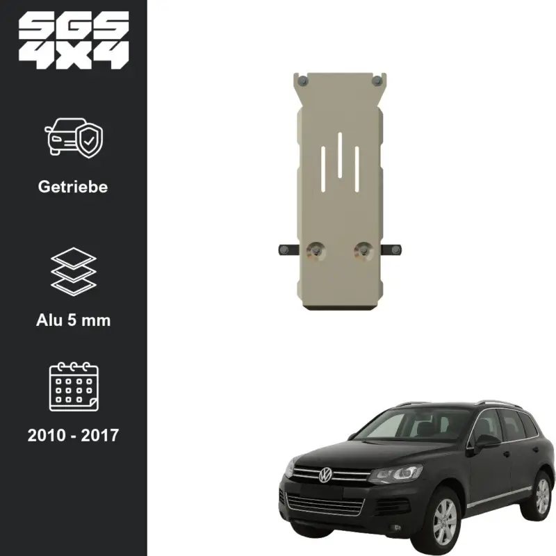 Direkt Vom Hersteller Unterfahrschutz VW Touareg 07/2010 - Getriebe Alu 5 mm