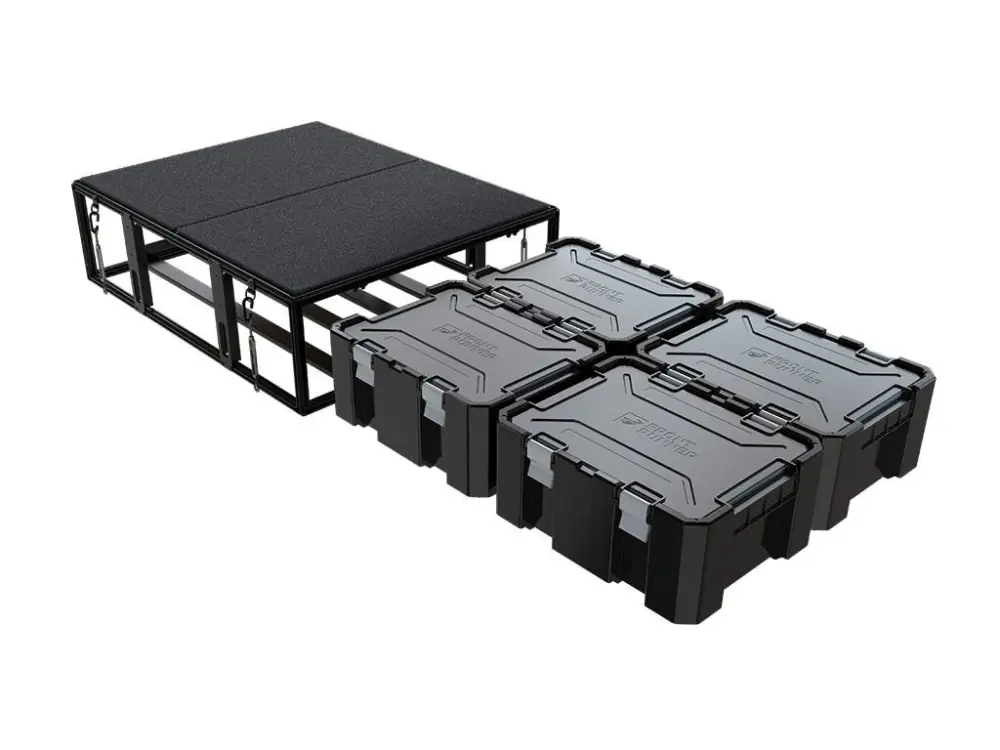 Angebot 4 Wolf Pack Pro Aufbewahrungssystem Kit / Schmal