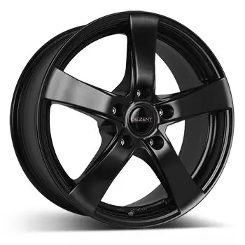 7 x 17 ET 38 DEZENT Felge für Ford Transit Connect in schwarz matt Markenware