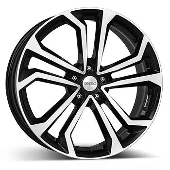 Aktuell 7 x 17 ET 45 DEZENT Felge für Ford Tourneo Connect in schwarz/poliert