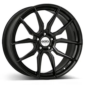 8 x 18 ET 45 DOTZ Felge für Ford Transit Connect in gunmetal (dunkelgrau gebürstet) Direktkauf