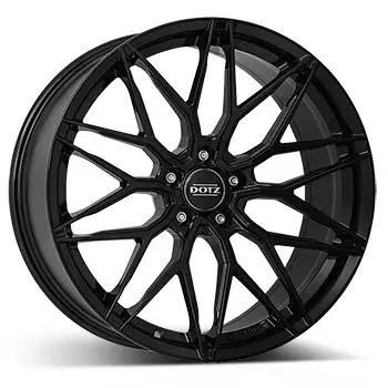 Preisknaller 8 x 18 ET 48 DOTZ Felge für Ford Tourneo Connect in schwarz