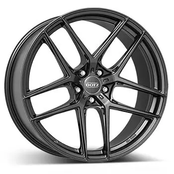 Preisknaller 8 x 19 ET 40 DOTZ Felge für Ford Transit Connect in gunmetal (dunkelgrau gebürstet)