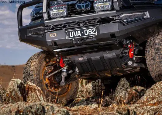 ARB Polymer Unterfahrschutz für Toyota Hilux ab 09/2015 10mm, OEM Bumper Ausverkauf
