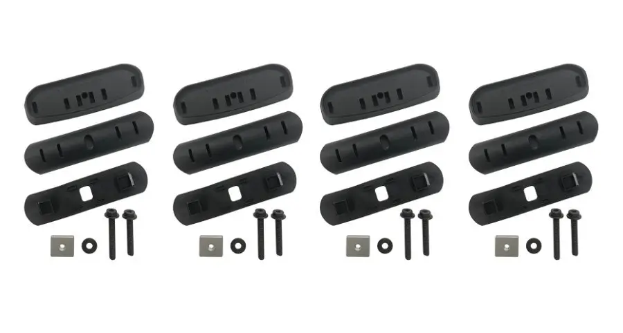Markenware Rhino Rack Basiskit (4 Stück) für Retrax und EGR Rollcovers