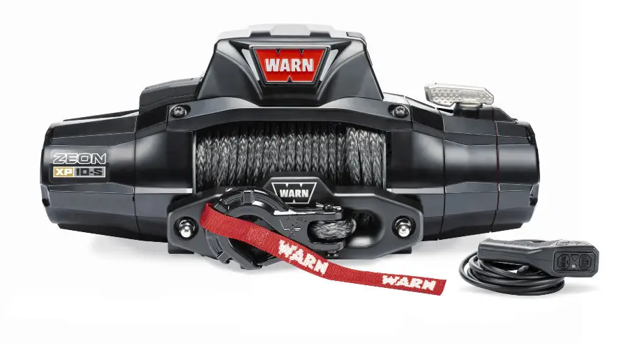 Preisreduziert WARN Seilwinde ZEON XP 10 12V 4.535 kg Zugkraft inkl. Kunststoffseil