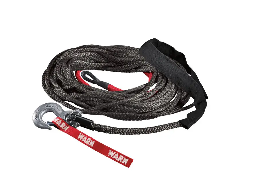 Letzte Chance WARN Spydura Kunststoffseil 30m x 9.5mm, incl. Haken