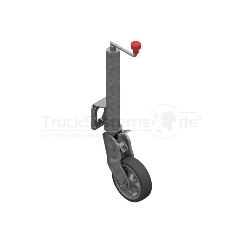 Sale AL-KO Stützrad 200 x 50 mm Vollgummirad mit Befestigung - 242061