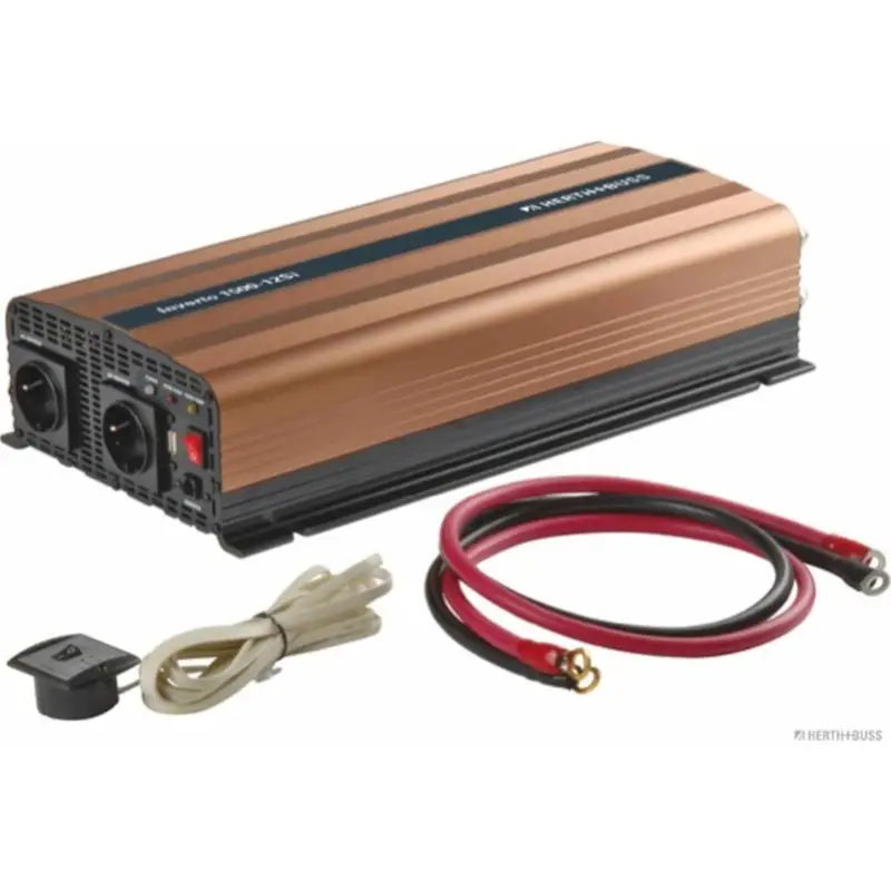 HERTH+BUSS Wechselrichter 12V > 230V, 1500W Sinus - 76301500 Mega-Angebot