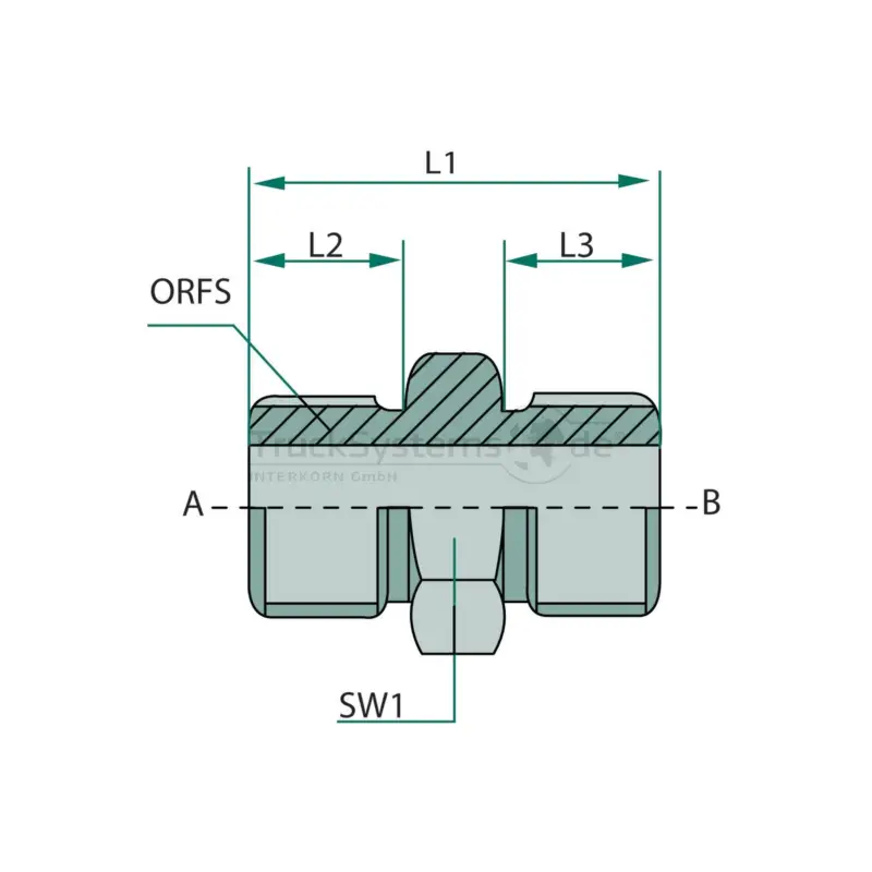 GA 1.7/16 M-ORFS x 1.7/16 M-ORFS Sofort Bestellen