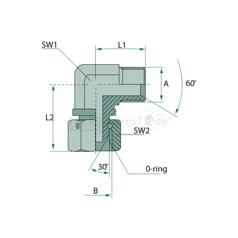 Wochenendangebot WA 1.1/4 M-BSP x 1.1/4 FS-BSP