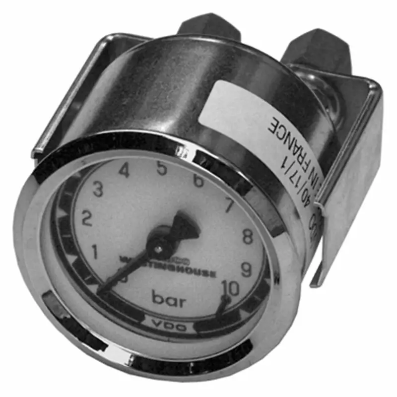 Wabco Luftdruckmesser Doppelmanometer passend für Armaturenbrett max. 10 bar Durchmesser 60mm 4531970000 - 453 197 000 0 Top-Preis